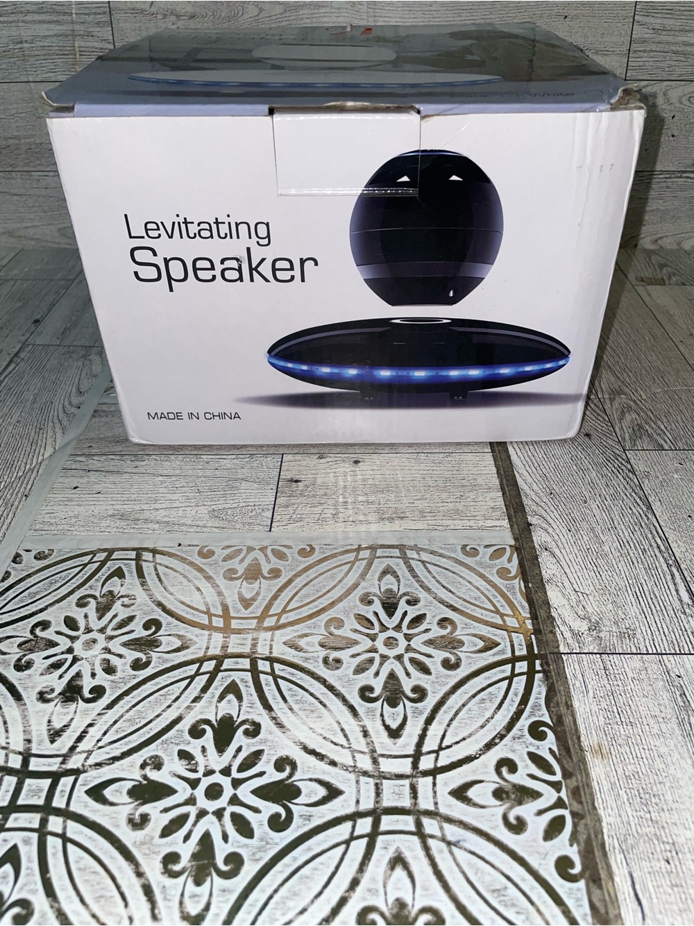 Levitating Speaker - Black - Unbranded Wireless Floating Bluetooth Speaker